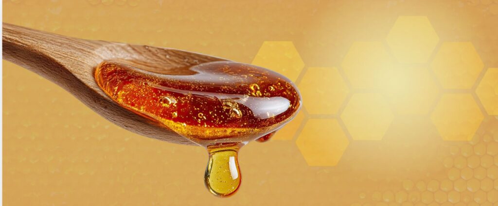 honey spoon image